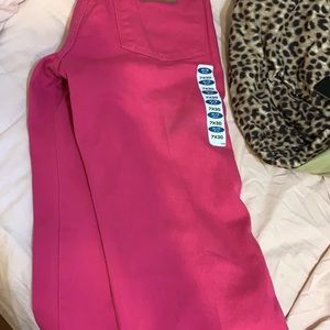 Hot pink wranglers size 7x30